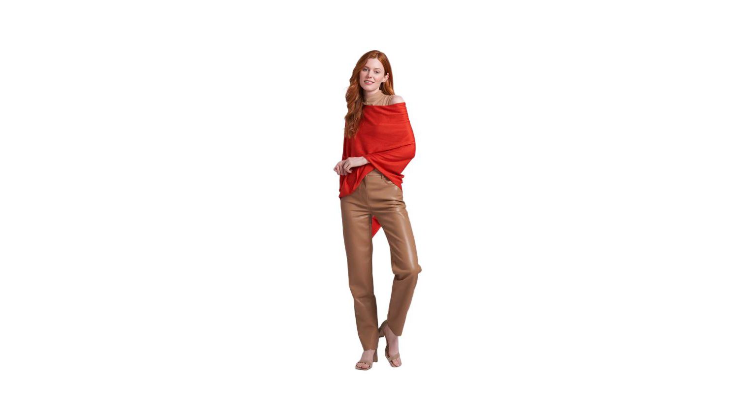 Women's Eva Lightweight Knit Poncho
