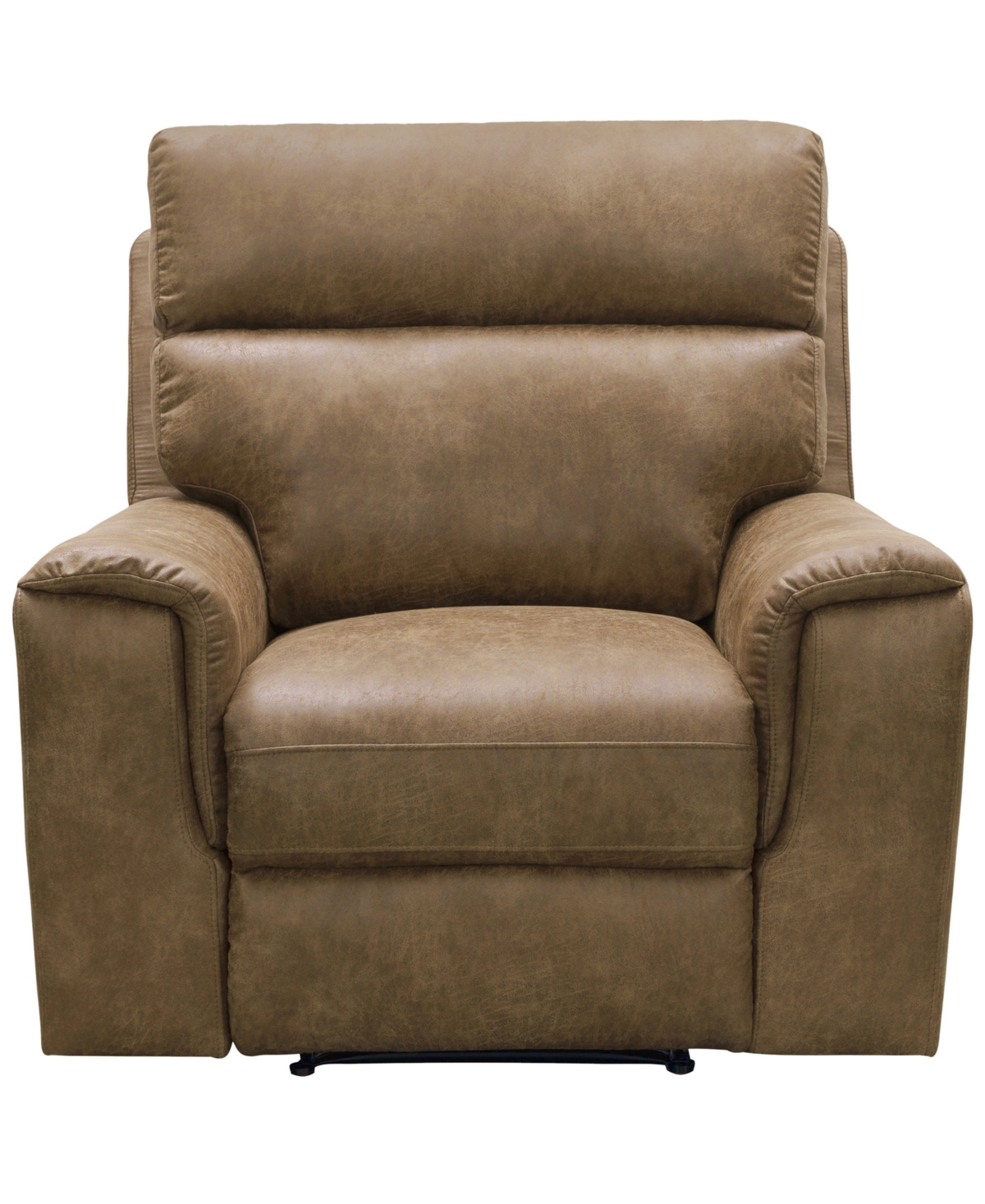Abbyson Living Lawrence 39.5" Fabric Recliner In Camel