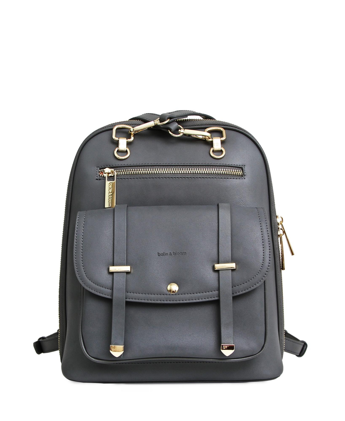 Women Belle & Bloom 5th Ave Leather Backpack - Camel