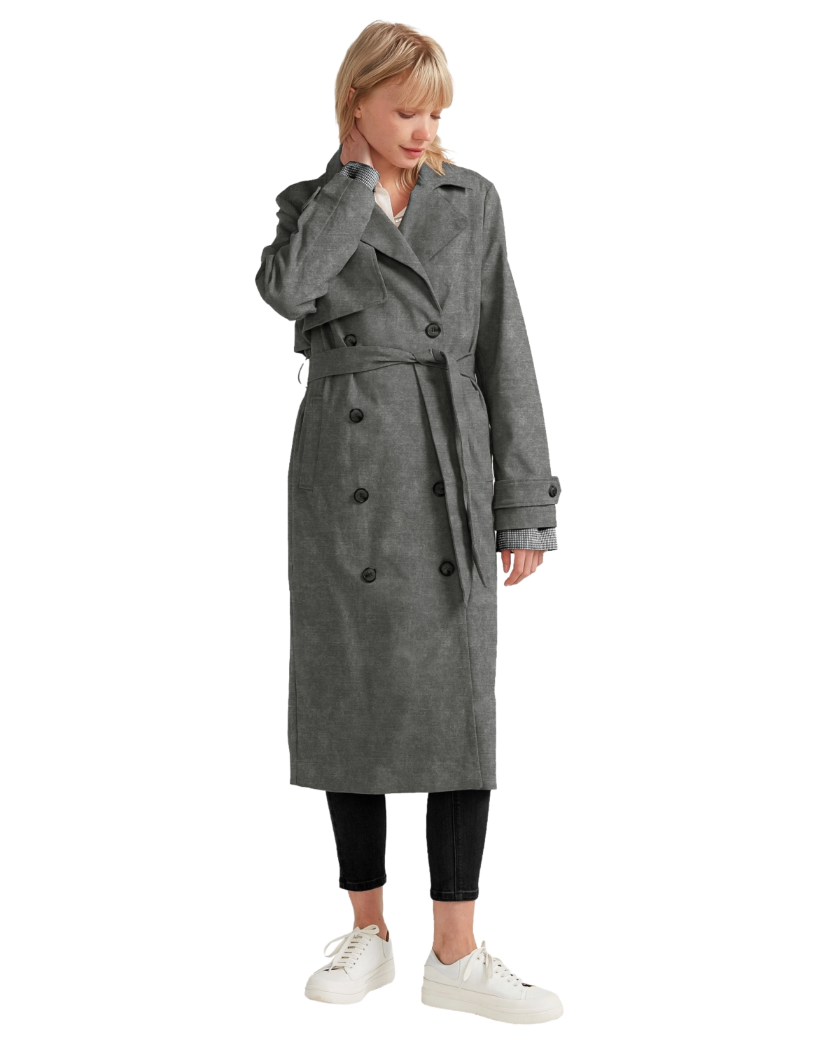 Belle & Bloom Empirical City Trench Coat