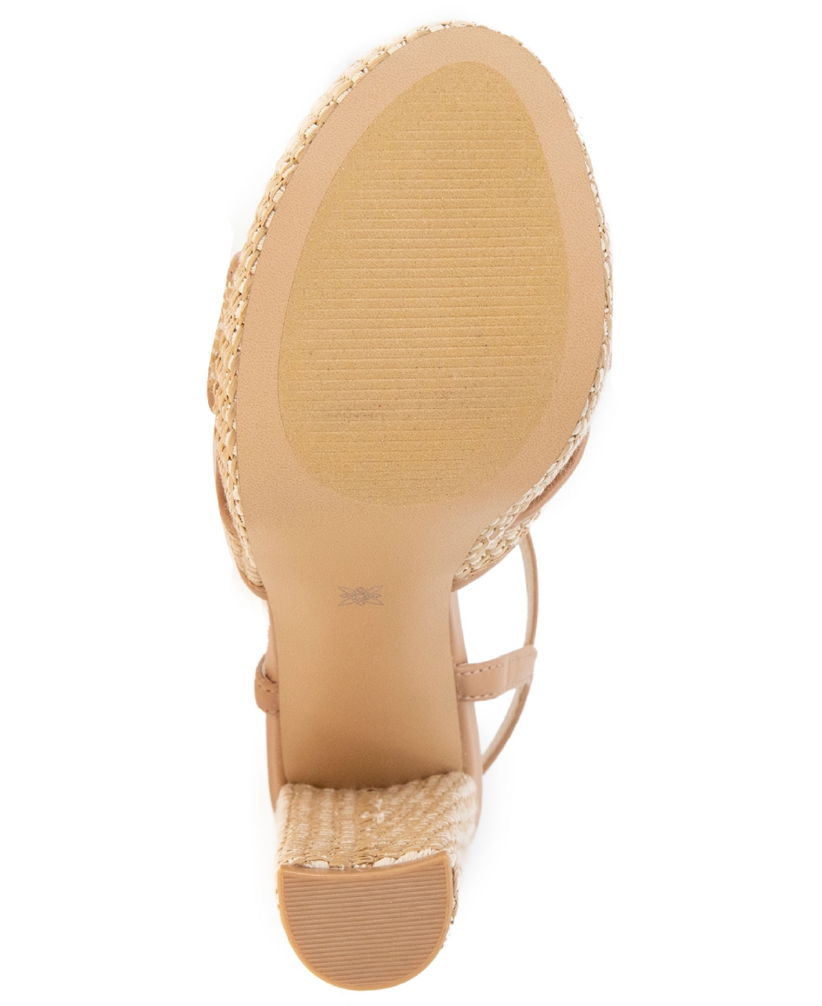 BCBGeneration Women's Orlie Raffia Platform Sandal - Tan Raffia