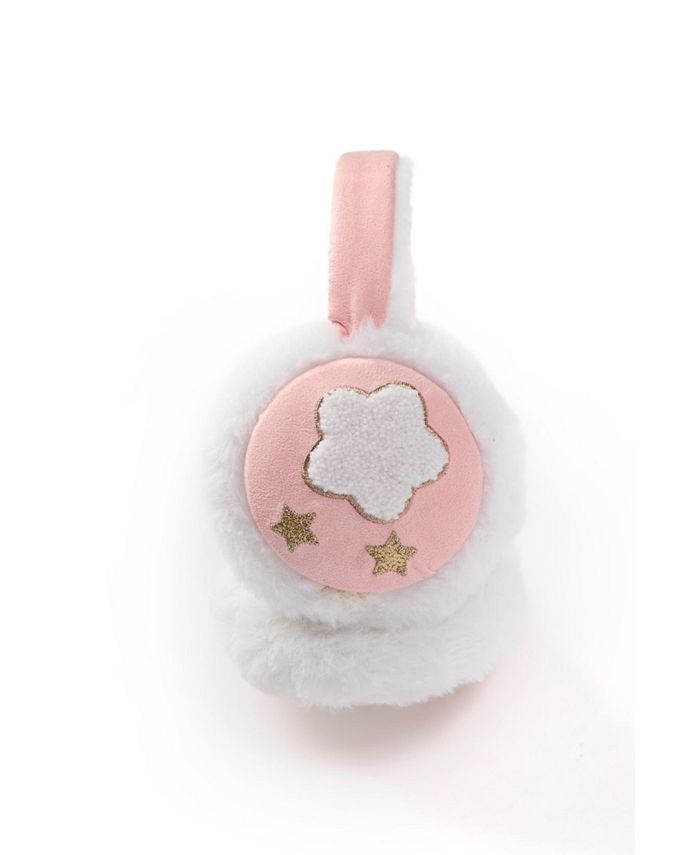 InMocean Rainbow Sugar Big Girls Earmuff with Patches and Glove, 2