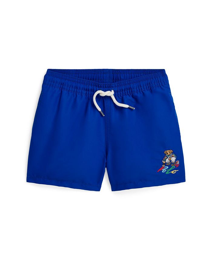 Vintage 90’s Laguna Lined Swim Trunks Board Shorts Blue w/ Drawstring Size  XL