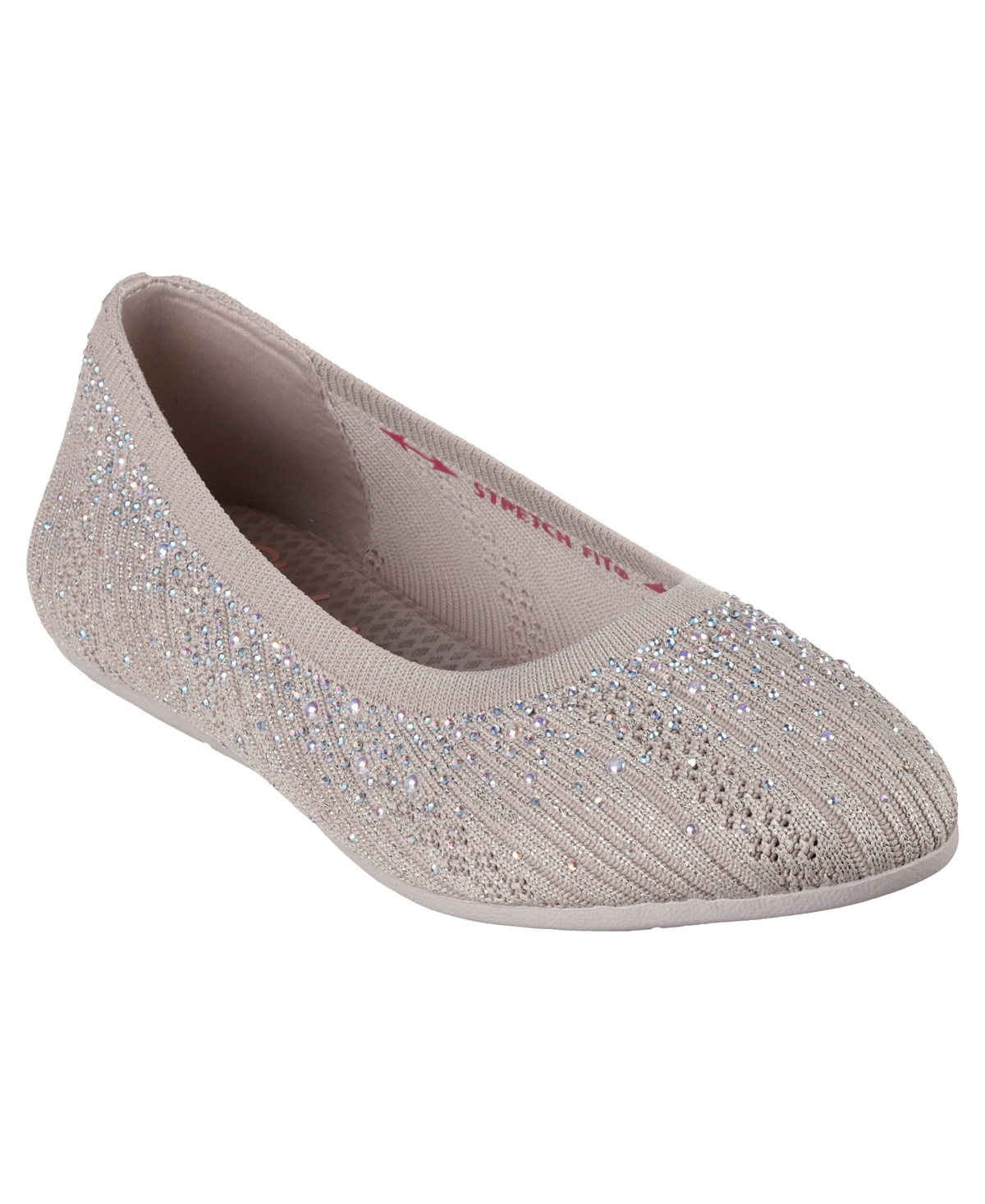 Women's Cleo 2.0 - Glitzy Days Slip-On Casual Ballet Flats from Finish Line - Black