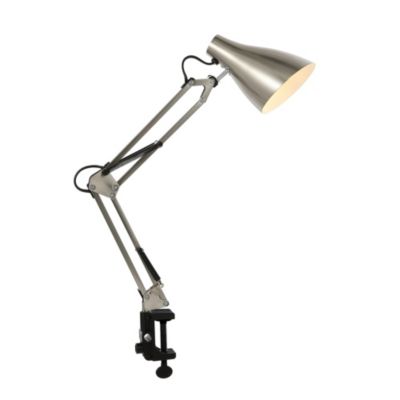 Odile Classic Industrial Adjustable Articulated Clamp On LED Task Lamp