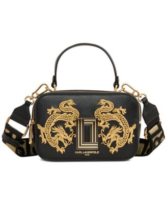 KARL LAGERFELD PARIS - Simone Leather Crossbody