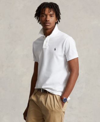 Men's Custom Slim Fit  Mesh Polo