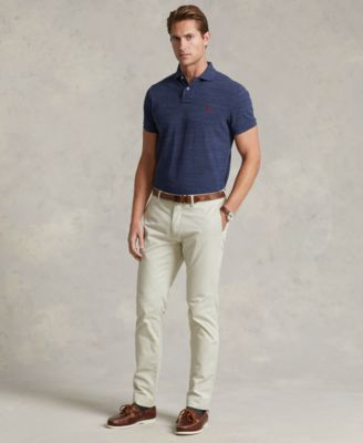 Men's Custom Slim Fit  Mesh Polo