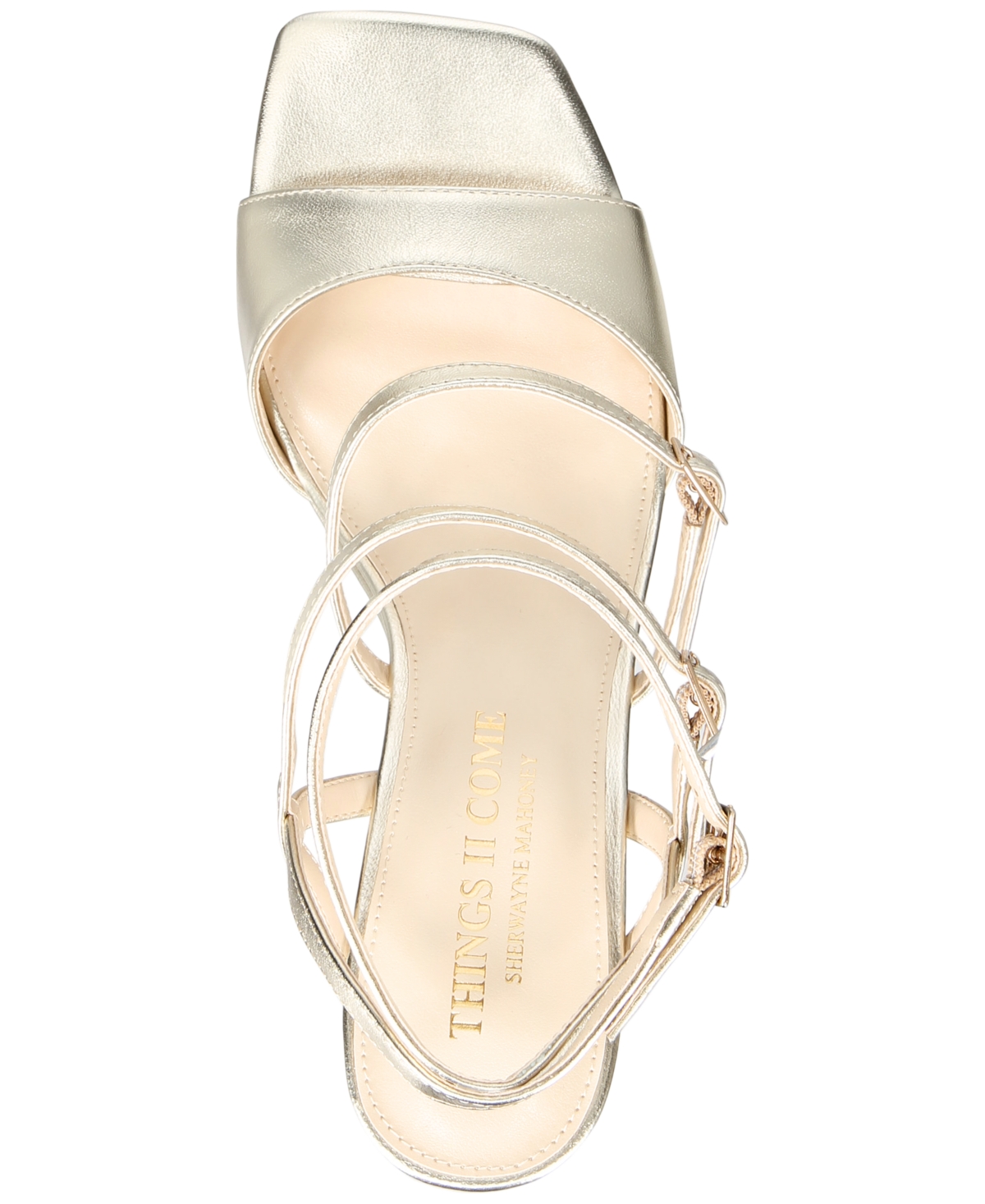 Things Ii Come Women's Andie Luxurious Dress Gladiator Wedge Sandals