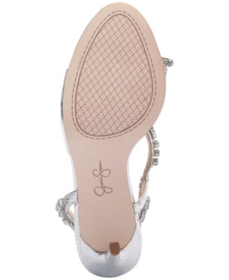 Women's Jaycin Barely-There Rhinestone Evening Sandals
