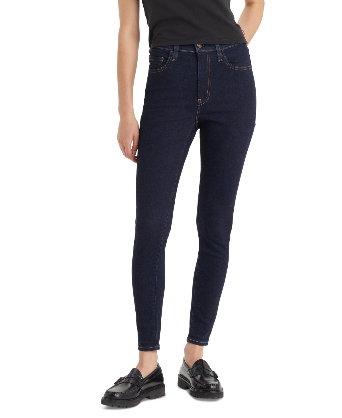 Levi's Women's 720 High-rise Stretchy Super-skinny Jeans In Dont Let It Go