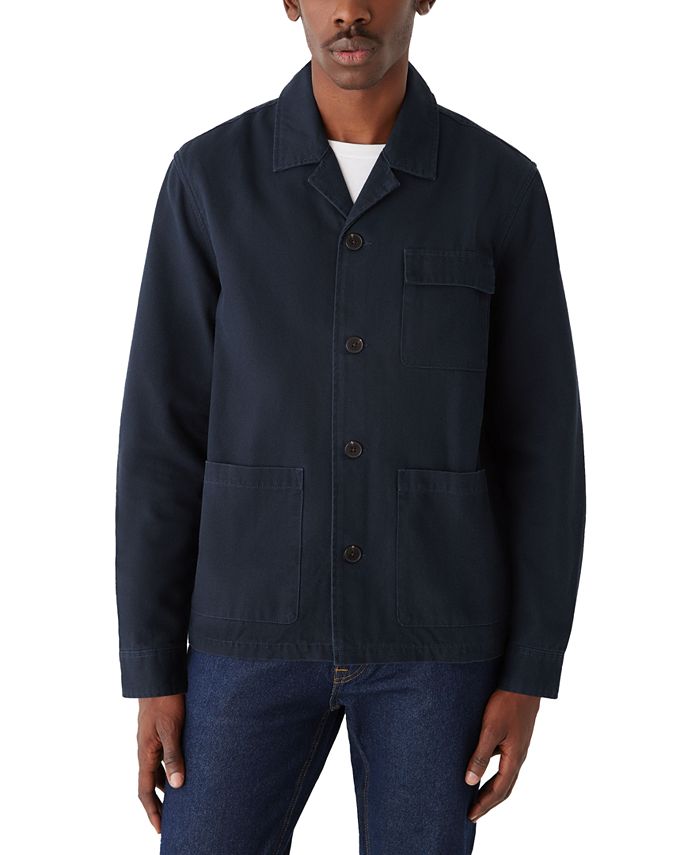 Frank And Oak Men's Relaxed-Fit Chore Shirt Jacket - Macy's