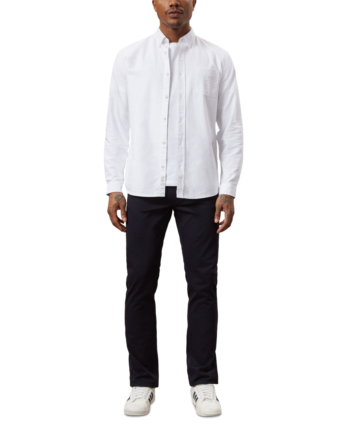Frank and Oak Men's The Flex Slim-Fit 4-Way Stretch 5-Pocket Pants