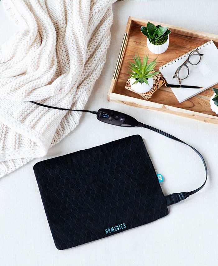 Homedics Weighted Integrated Gel Heating Pad, 12" x 15" Macy's