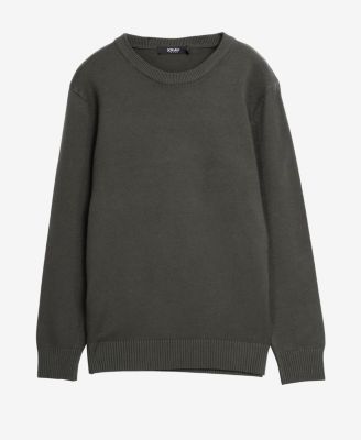 Boy's Basic Crew Neck Sweater