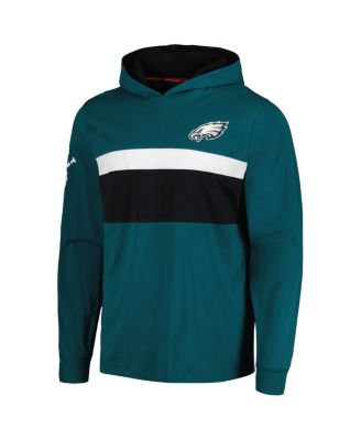 Men's Midnight Green Philadelphia Eagles Morgan Long Sleeve Hoodie T-shirt
