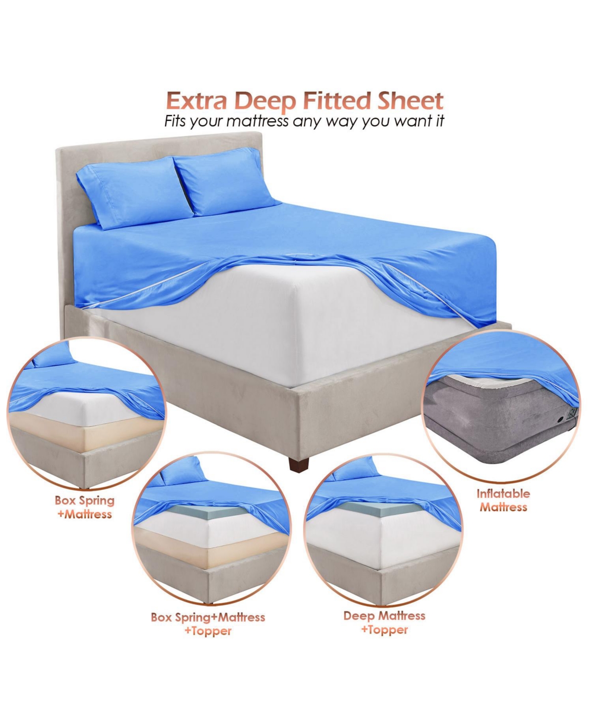Empyrean Bedding Ultra Soft Extra Deep 18