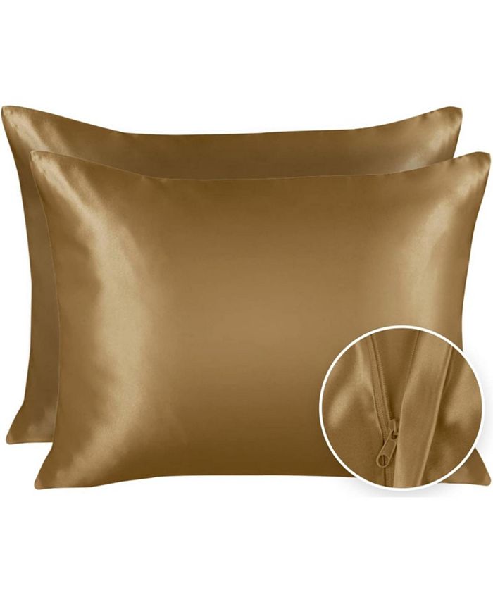 SHOPBEDDING Luxury Satin Pillowcase for Hair and Skin Queen Satin