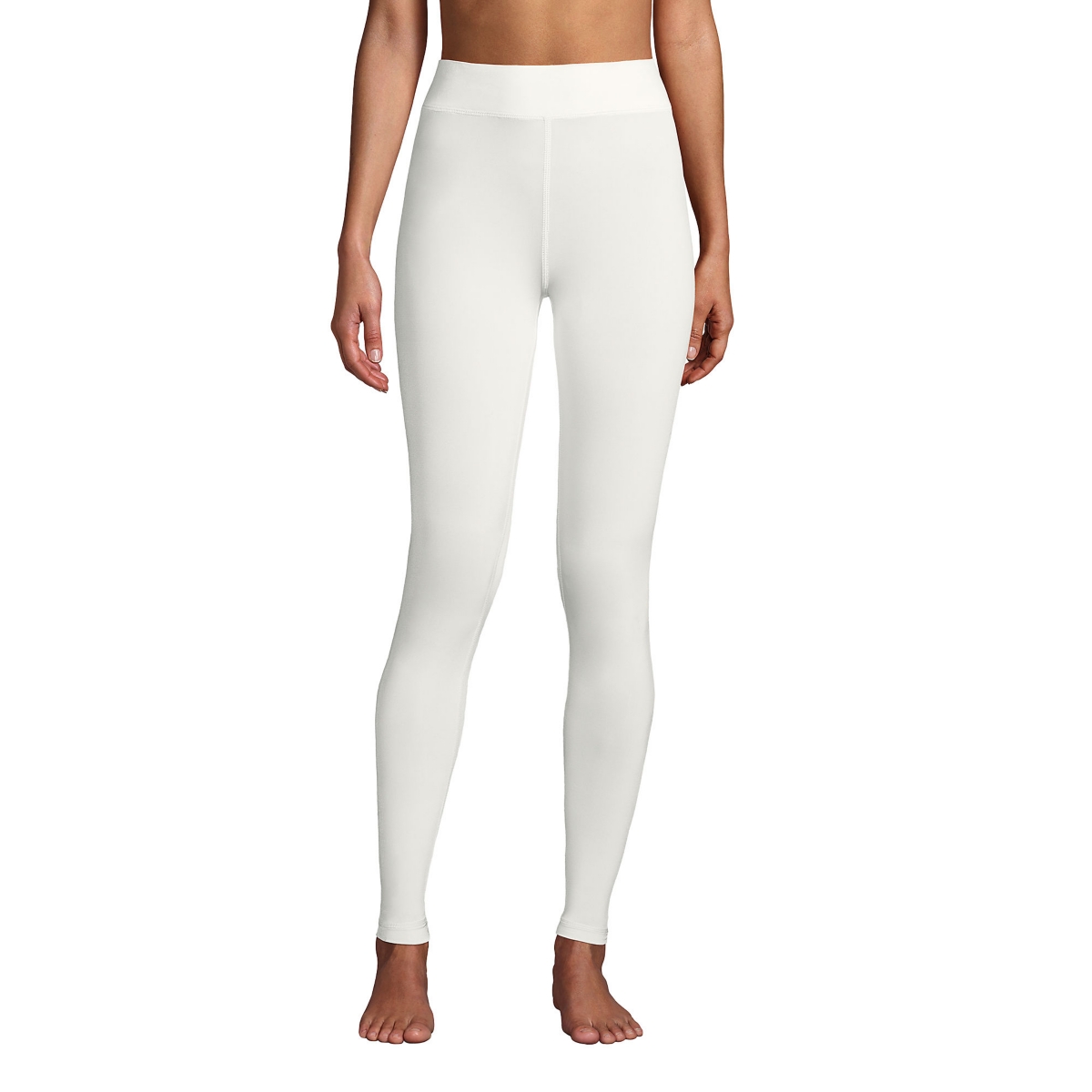 Petite Thermaskin Heat Long Underwear Leggings Pants - Ivory