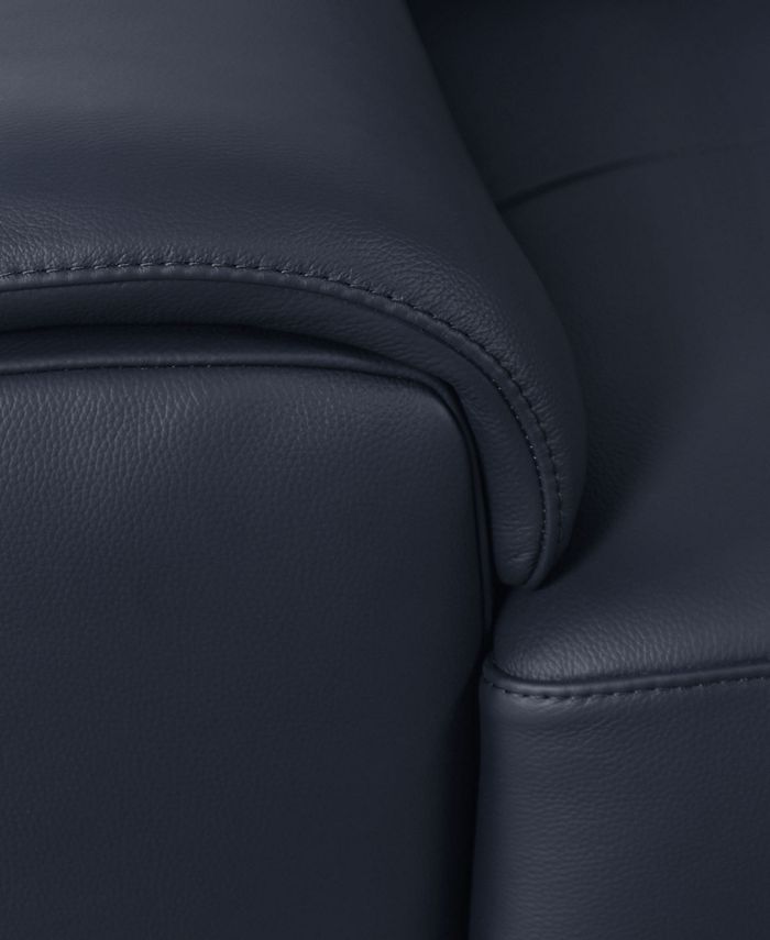 Abbyson Living Quinton 45" Leather Chair Macy's