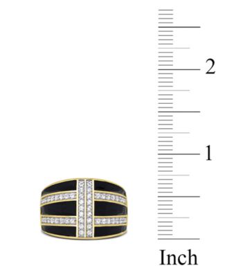 Women's 14K Gold Plated Ring in Sterling Silver