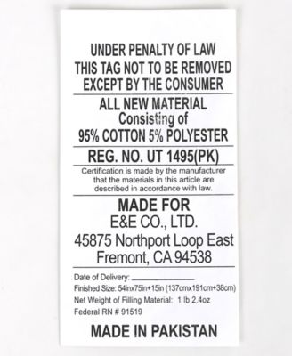 All Natural Cotton Percale Quilted Mattress Pad, Full