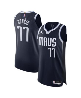 Jordan Men's Luka Doncic Navy Dallas Mavericks Authentic Player