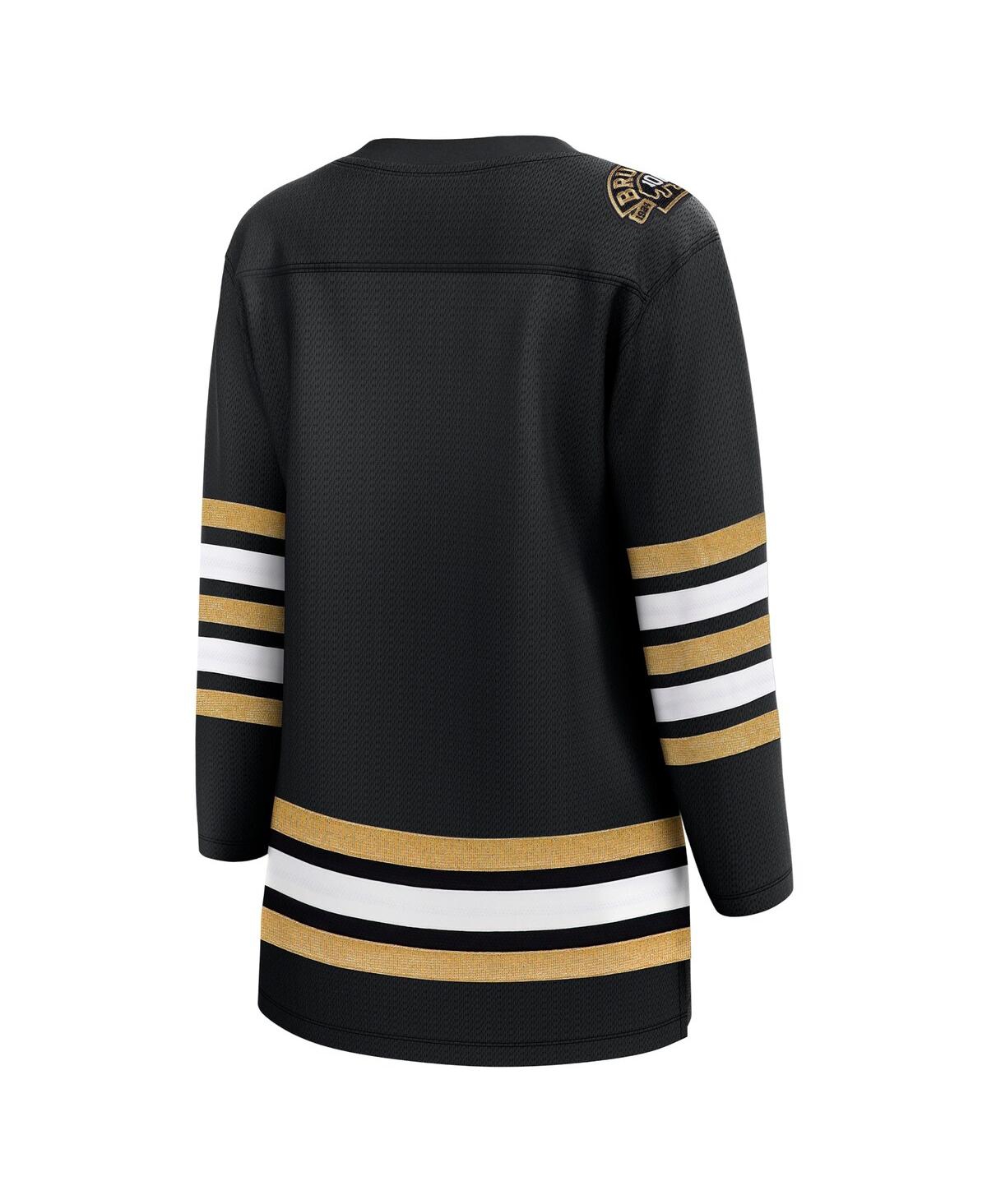 Women's FanaticsBoston Bruins 100th Anniversary Premier Breakaway Jersey - Black