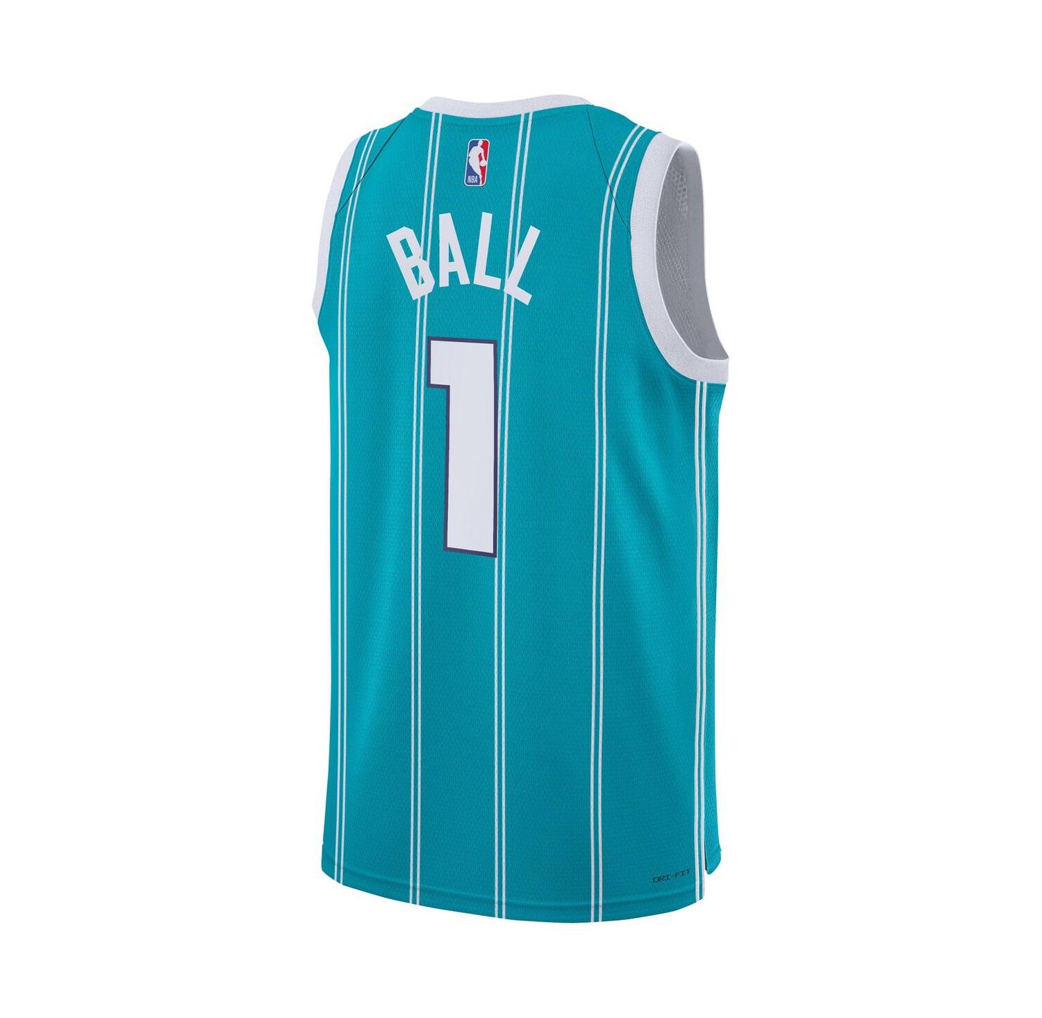 Big Boys LaMelo Ball Teal Charlotte Hornets Swingman Jersey - Icon Edition