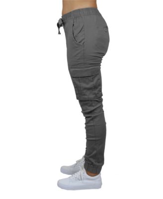 Women's Loose Fit Cotton Stretch Twill Cargo Joggers