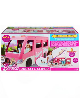 Barbie Dream Camper Vehicle Playset Macy's