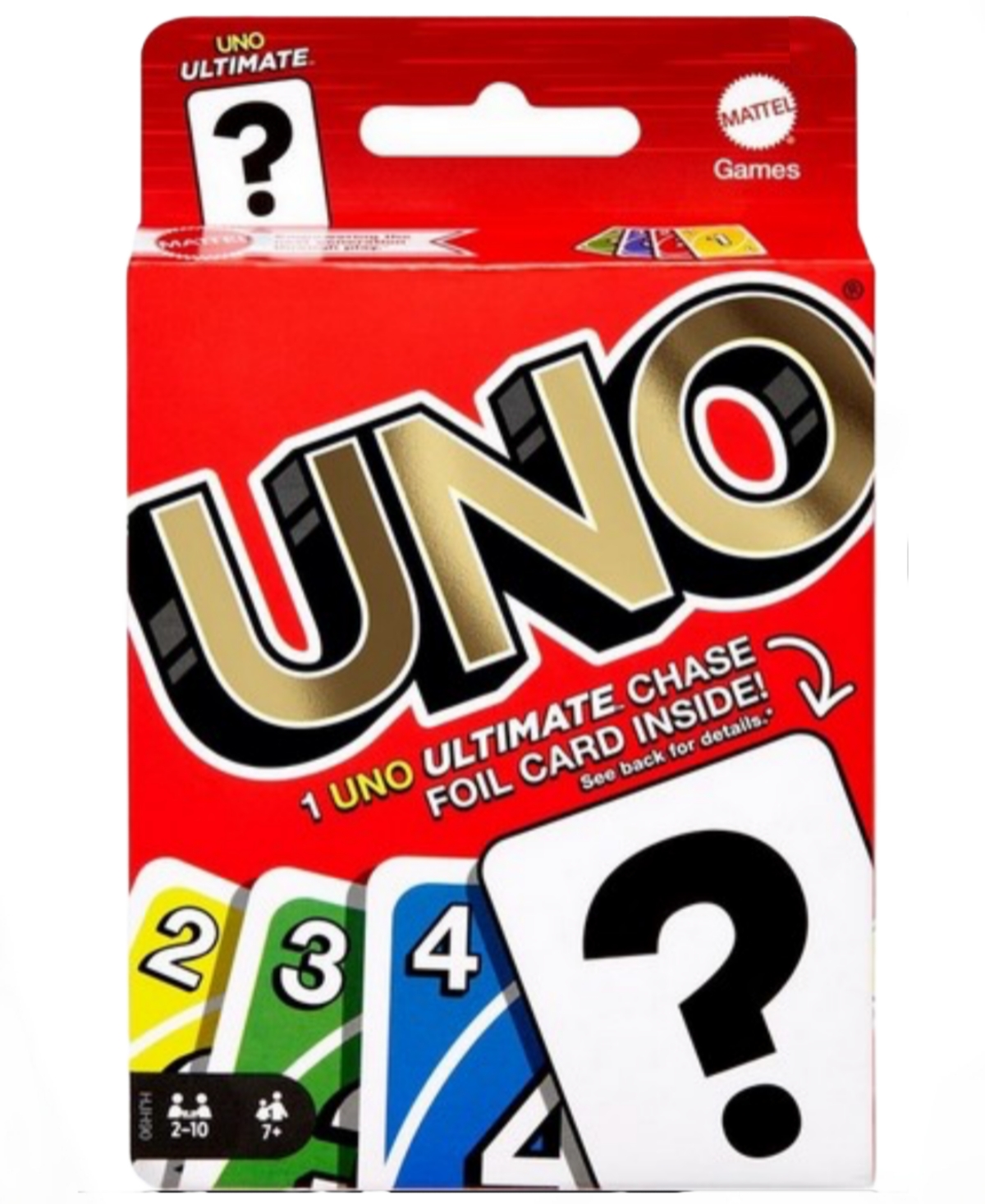 Mattel - Ultimate Foil Uno Cards Family Game Night In Multi