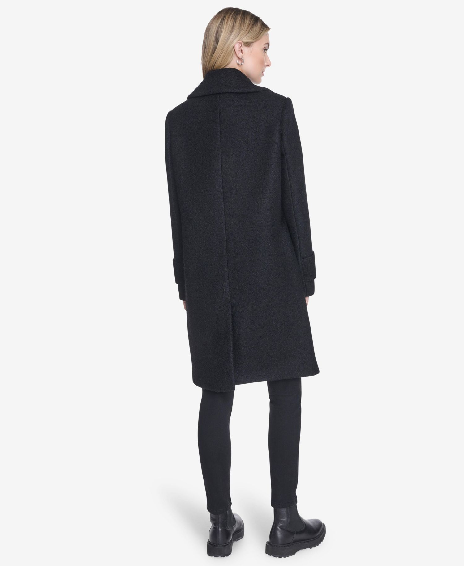 Women's Regine SB soft wool boucle coat
