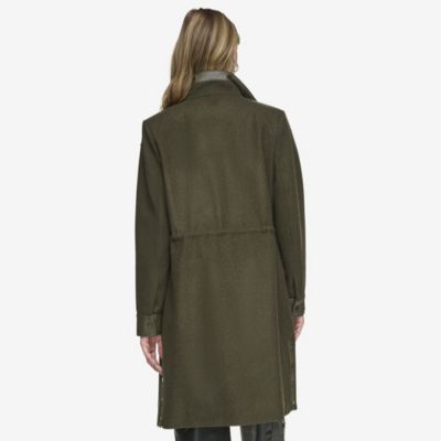 Women's Chesme Melange Wool With Faux Leather