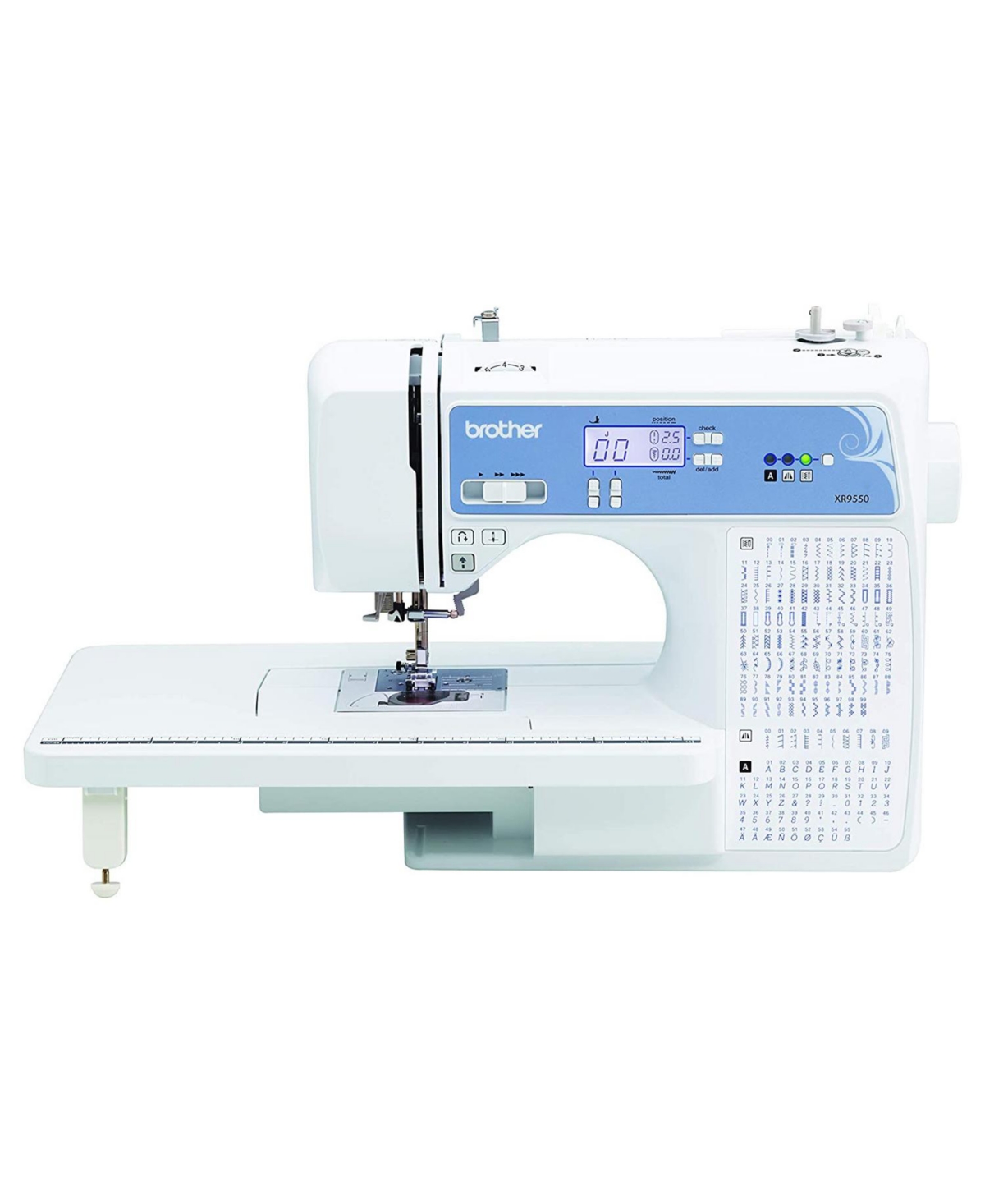 XR9550 Computerized Sewing and Quilting Machine - White