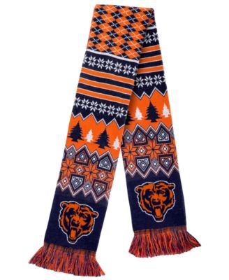 Forever Collectibles - Chicago Bears Christmas Sweater Scarf