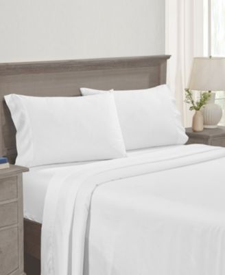 5-Star Luxury 600 Thread Count Cotton Sateen 4 Piece Sheet Set, King