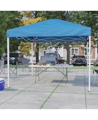 Outdoor Event/Tailgate Tent Set with Pop Up Event Canopy and Carry Bag and Bi-Fold Table With Carrying Handle