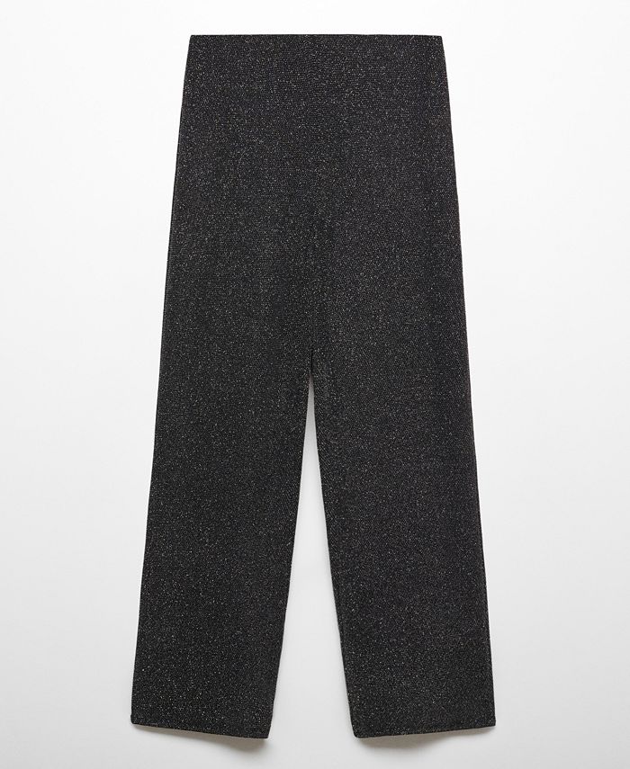 MANGO Women's Lurex Pants Macy's