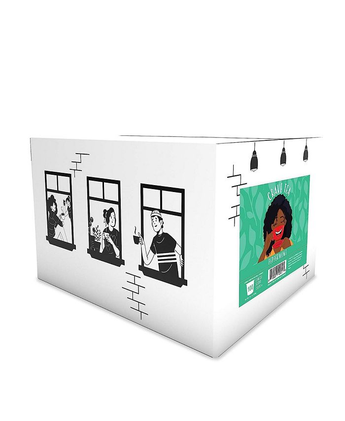 Crave Beverages Peppermint for Tea Pods, Compatible Keurig 2.0 KCup