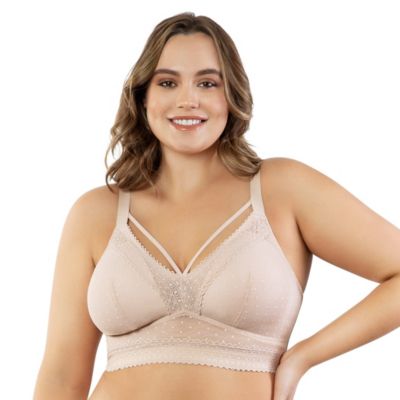 Plus Size Mia Dot Wire-Free Bralette