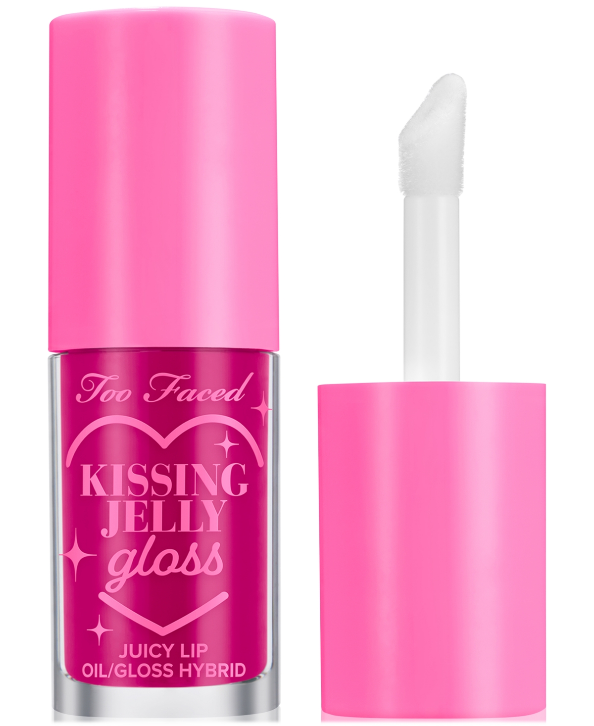 Too Faced Kissing Jelly Gloss In Raspberry