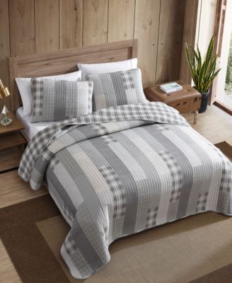 Fairview Reversible 3-Pc. Quilt Set, Full/Queen