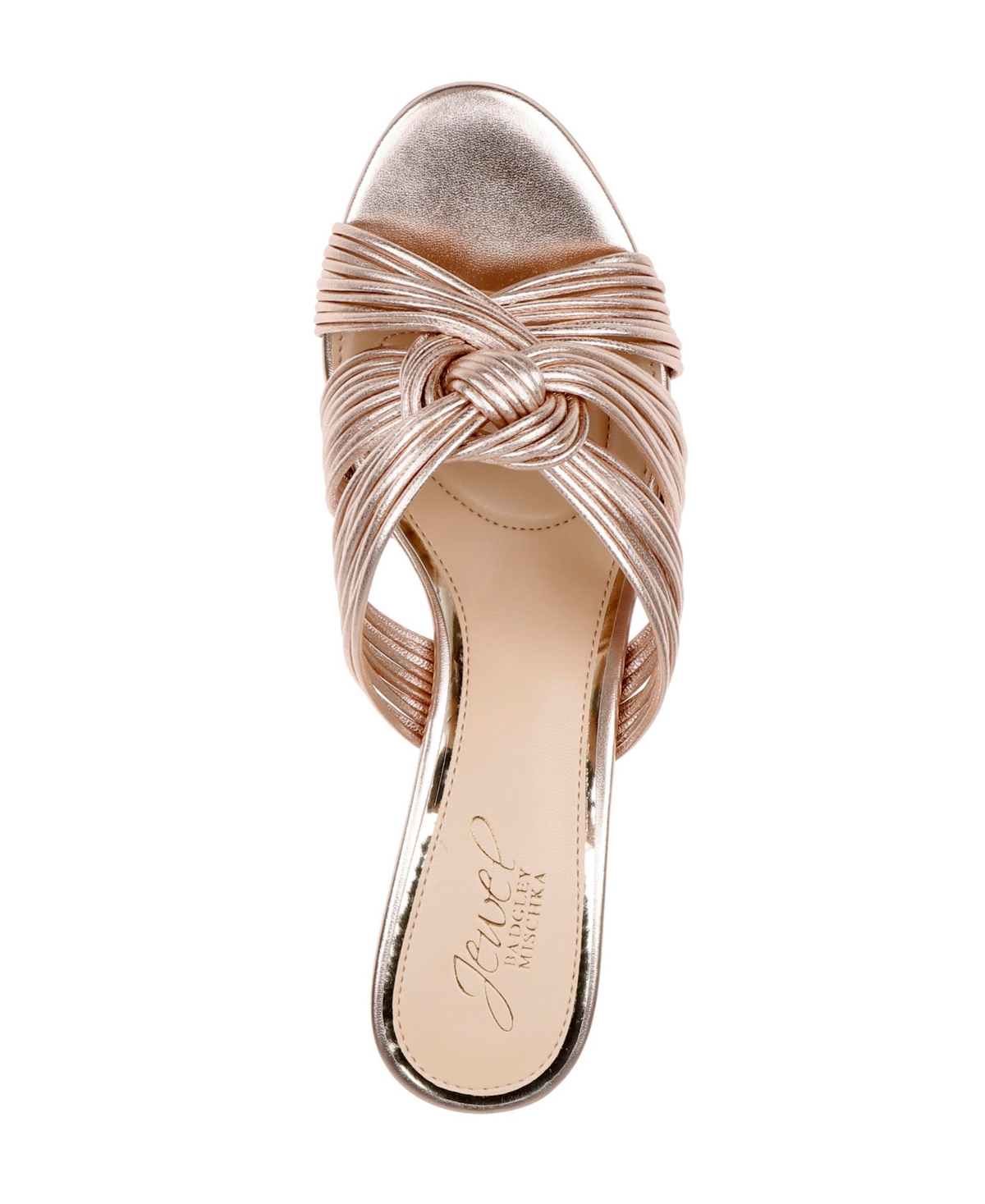 Jewel Badgley Mischka Women's Mia Evening Slide Sandals