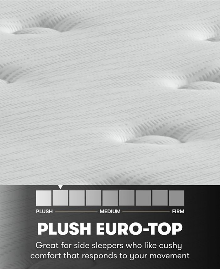 Beautyrest BR800 12" Plush Euro Top Mattress Full Macy's