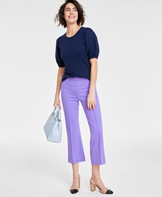 macy's elbow sleeve top