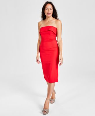 Georgia Strapless Sheath Dress