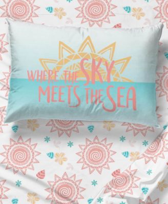 Moana Sky Sea 7 Piece Comforter Set, Full