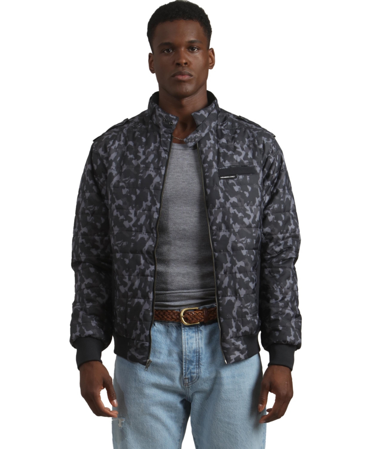 MEMBERS ONLY SOHO QUILTED JACKET FOR MEN