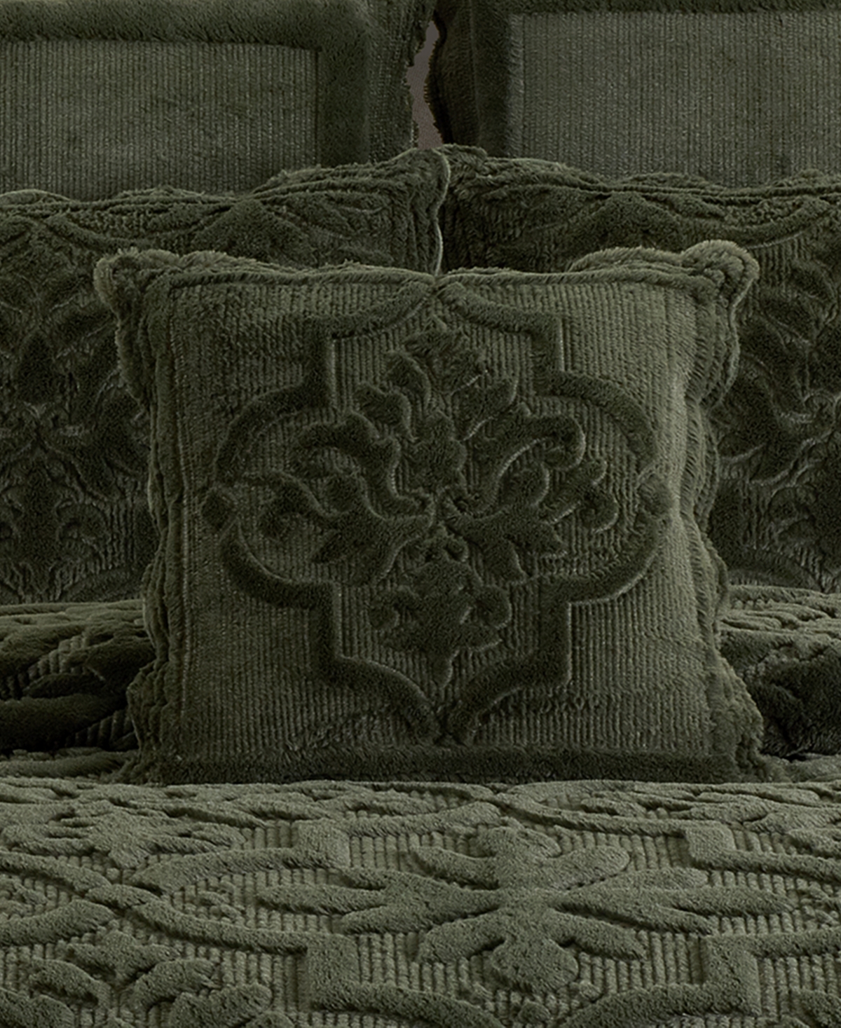 J Queen New York Teigen Quilted Pillow,